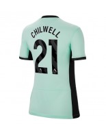 Chelsea Ben Chilwell #21 Kolmaspaita Naisten 2023-24 Lyhythihainen